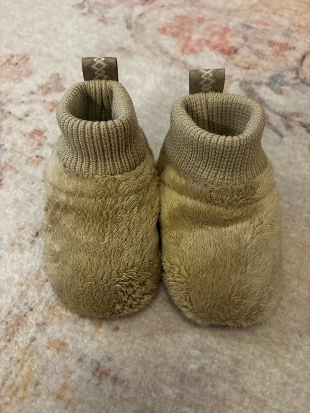 Tan Ugg Infant Booties Size 2/3